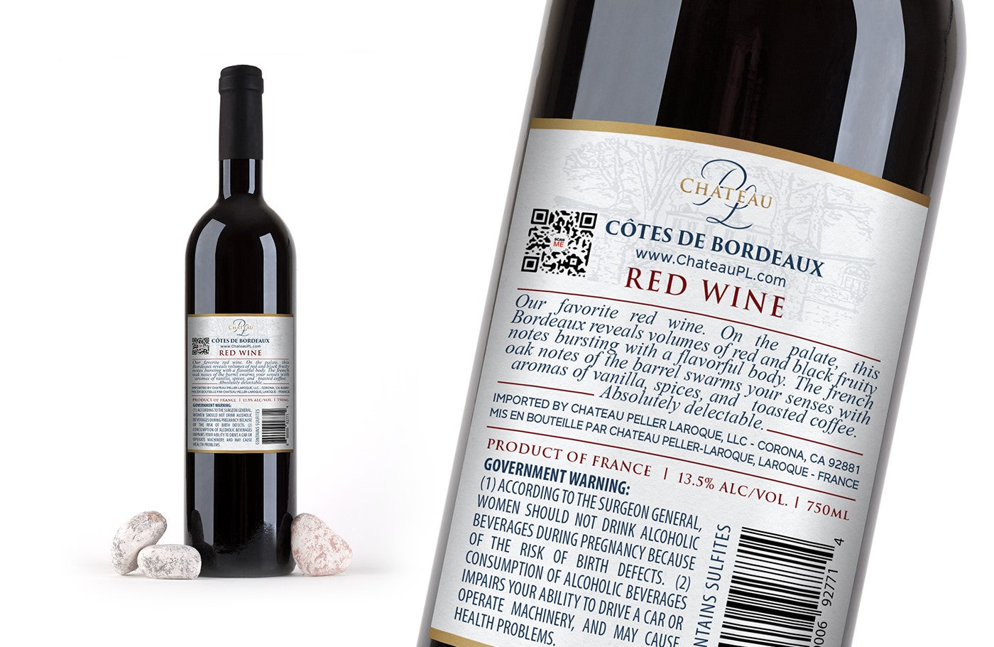 Red Bordeaux (Côtes de Bordeaux) - 2018 – Chateau Peller-Laroque